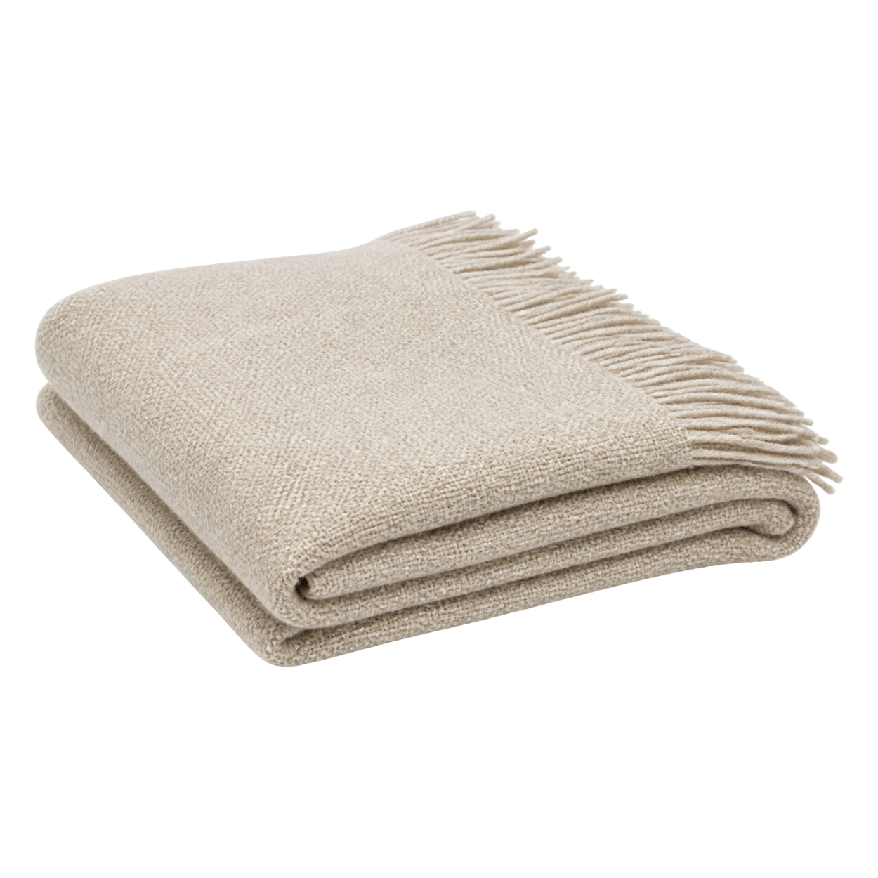 Plaid Bergerie — Beige naturel